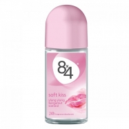 8X4 ROLL-ON SOFT KISS 50ML FOR WOMEN - 6'LI PAKET
